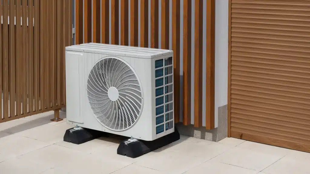 The outdoor unit of a ducted system